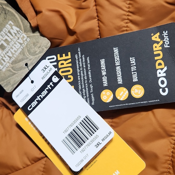 CARHARTT GILLIAM RAIN DEFENDER CORDURA +CARHARRT COMBI 3XL 2XL TALL - Picture 4 of 14